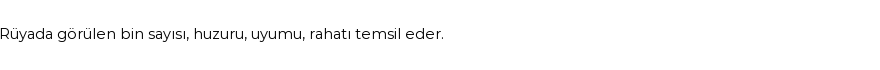Derleme'ye Göre Rüyada Bin Görmek