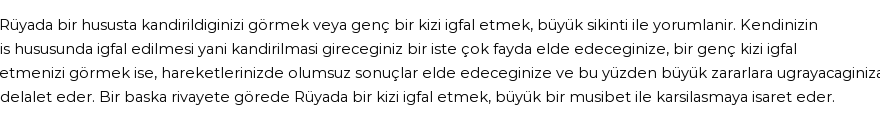 Derleme'ye Göre Rüyada İğfal Etmek Görmek