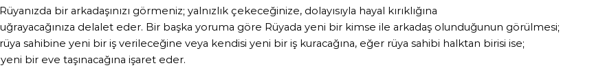 Diyanet'e Göre Rüyada Arkadaş Görmek