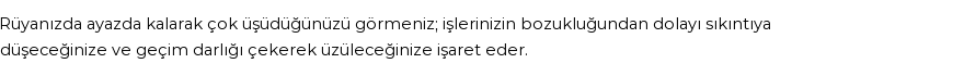 Diyanet'e Göre Rüyada Ayaz Görmek