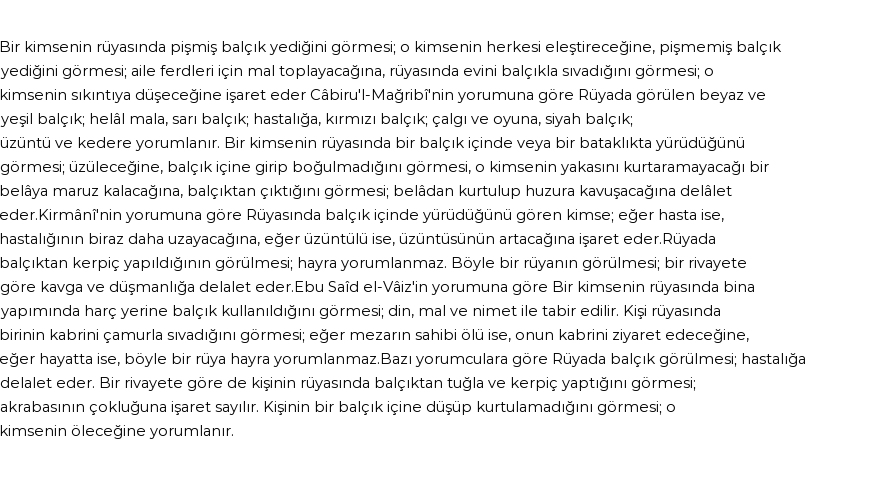 Diyanet'e Göre Rüyada Balçık Görmek