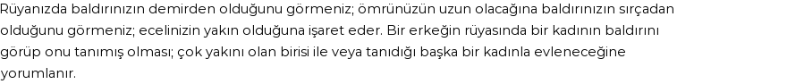 Diyanet'e Göre Rüyada Baldır Görmek