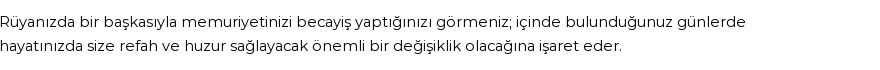 Diyanet'e Göre Rüyada Becayiş Görmek