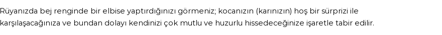 Diyanet'e Göre Rüyada Bej Görmek