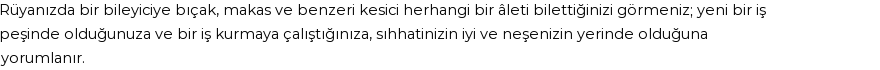 Diyanet'e Göre Rüyada Bileyici Görmek
