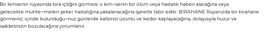 Diyanet'e Göre Rüyada Bira İçmek Görmek