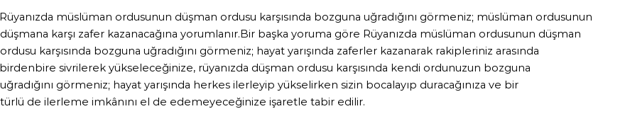 Diyanet'e Göre Rüyada Bozguna Uğramak Görmek