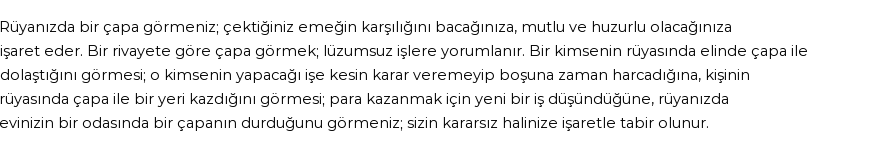 Diyanet'e Göre Rüyada Çapa Görmek