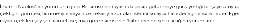 Diyanet'e Göre Rüyada Çekmek Görmek