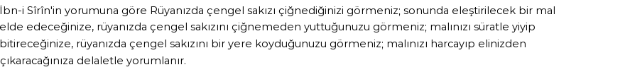 Diyanet'e Göre Rüyada Çengel Sakızı Görmek