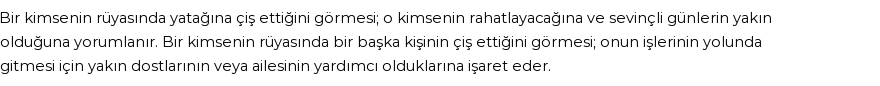 Diyanet'e Göre Rüyada Çiş Etmek Görmek