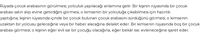 Diyanet'e Göre Rüyada Çocuk Arabası Görmek