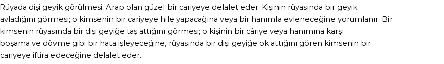 Diyanet'e Göre Rüyada Dişi Geyik Görmek