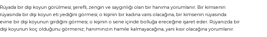 Diyanet'e Göre Rüyada Dişi Koyun Görmek