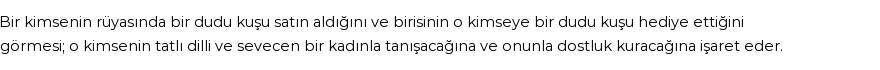 Diyanet'e Göre Rüyada Dudu Kuşu Görmek