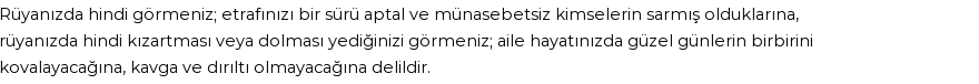 Diyanet'e Göre Rüyada Hindi Görmek