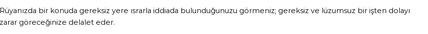 Diyanet'e Göre Rüyada İddia Görmek