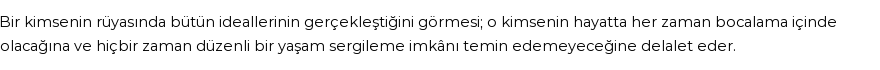 Diyanet'e Göre Rüyada İdeal Görmek