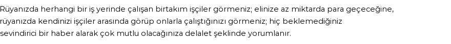 Diyanet'e Göre Rüyada İşçi Görmek