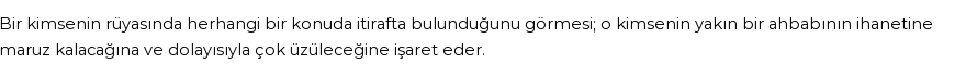 Diyanet'e Göre Rüyada İtiraf Görmek