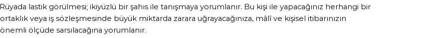 Diyanet'e Göre Rüyada Lastik Görmek