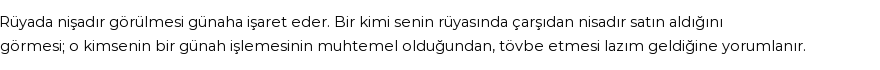 Diyanet'e Göre Rüyada Nişadır Görmek