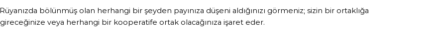 Diyanet'e Göre Rüyada Pay Görmek