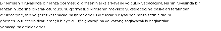 Diyanet'e Göre Rüyada Ranza Görmek