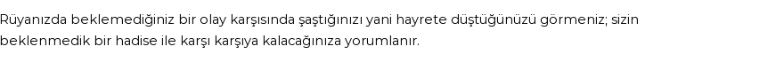Diyanet'e Göre Rüyada Şaşmak Görmek