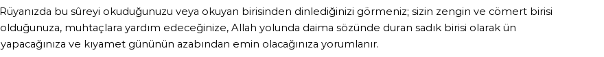 Diyanet'e Göre Rüyada Tegabün Suresi Görmek