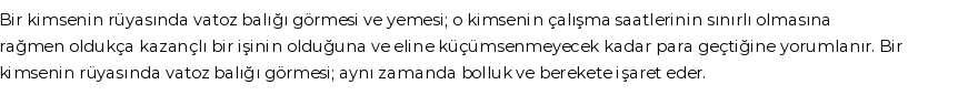 Diyanet'e Göre Rüyada Vatoz Balığı Görmek