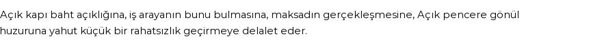 İhya'ya Göre Rüyada Açık Görmek