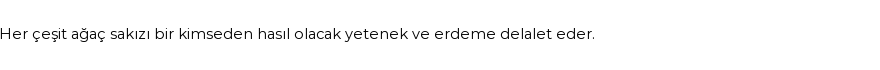 İhya'ya Göre Rüyada Ağaç Sakızı Görmek