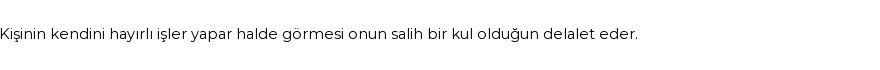 İhya'ya Göre Rüyada Amel-i Salih Görmek