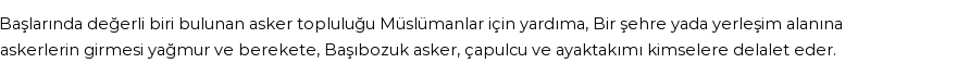 İhya'ya Göre Rüyada Asker Görmek