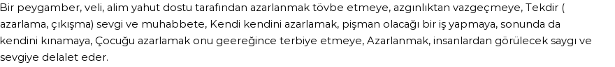 İhya'ya Göre Rüyada Azarlamak Görmek