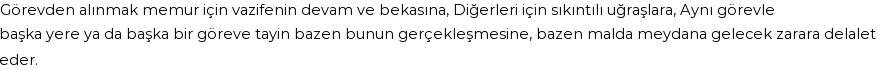 İhya'ya Göre Rüyada Azil Görevden Alınma Görmek