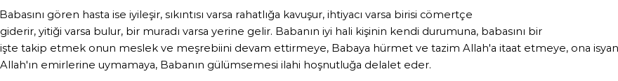 İhya'ya Göre Rüyada Baba Görmek