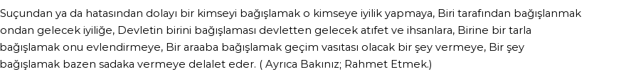 İhya'ya Göre Rüyada Bağışlamak Görmek