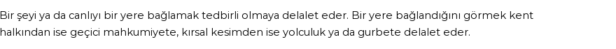 İhya'ya Göre Rüyada Bağlamak Görmek