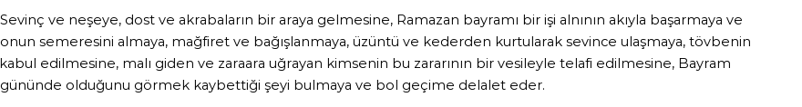 İhya'ya Göre Rüyada Bayram Görmek