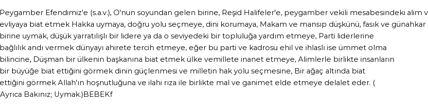 İhya'ya Göre Rüyada Biat Etmek Görmek