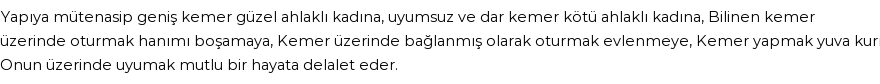 İhya'ya Göre Rüyada Bina Kemeri Görmek