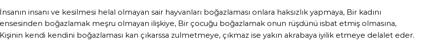 İhya'ya Göre Rüyada Boğazlamak Görmek