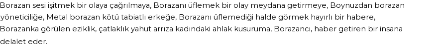 İhya'ya Göre Rüyada Borazan Görmek