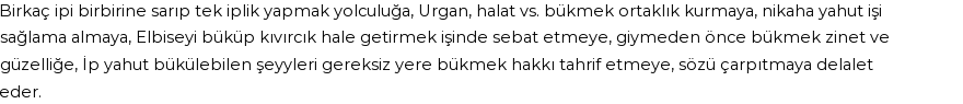 İhya'ya Göre Rüyada Bükmek Görmek