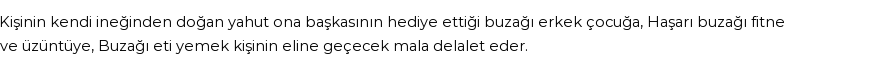 İhya'ya Göre Rüyada Buzağı Görmek