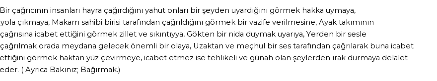 İhya'ya Göre Rüyada Çağrı Görmek