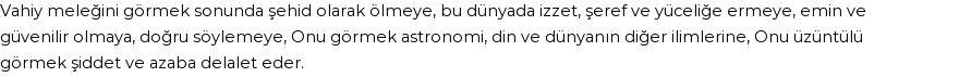 İhya'ya Göre Rüyada Cebrail (a.s.) Görmek