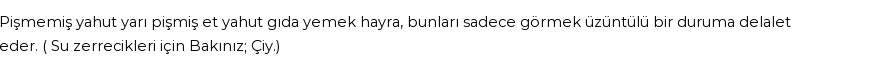 İhya'ya Göre Rüyada Çiğ Görmek